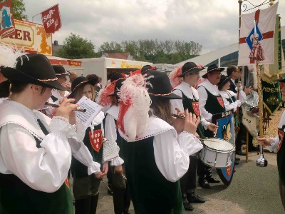 Festzug in Neukirchen 03.06.2012